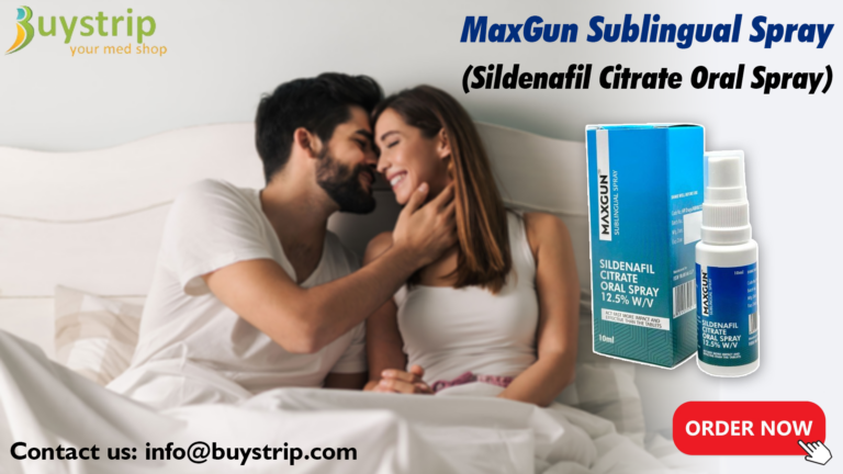 Maxgun Sublingual Spray: The Secret to Lasting Intimacy