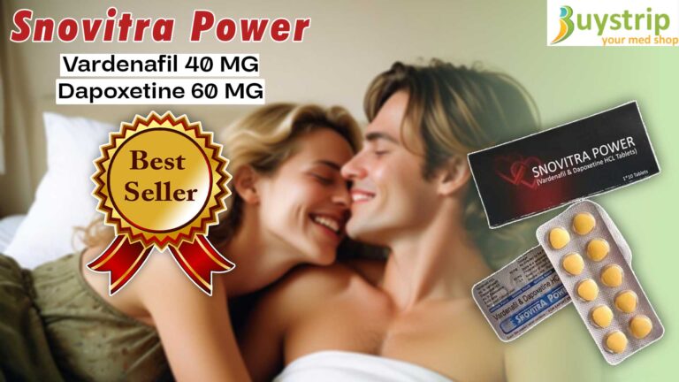 Comprehensive Treatment with Vardenafil and Dapoxetine – Snovitra Power