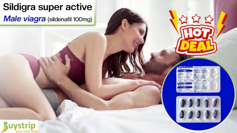 Sildigra Super Active Enhances Erectile Function with Sildenafil Citrate 100mg